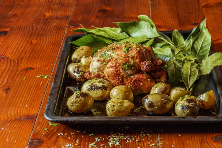Chicken with olives